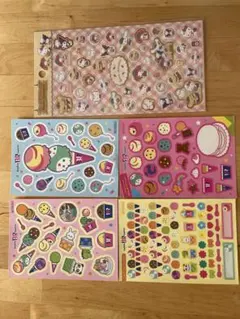 スイーツデザイン シール 5シートセット