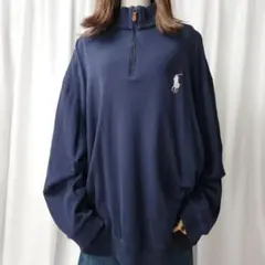POLO GOLF RALPH LAUREN ハーフジップ スウェット XXL
