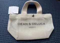 【ハワイ限定】DEAN&DELUCA メッシュトートXSホワイト　新品