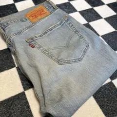 Levi's 505ライトブルー ストレートデニム