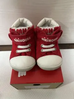 Miki House 赤 スニーカー ベビー用
