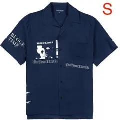新品 BORN X RAISED EUGENE SHIRT ネイビー Sサイズのサムネイル