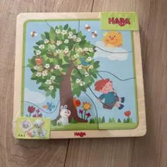 HABA(ハバ)社 【お花つむつむ】木製積み木 ドイツ製 - メルカリ