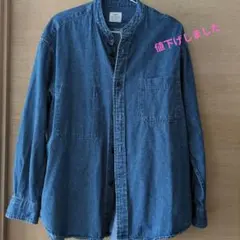 coen デニムシャツ Sサイズ