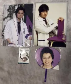 嵐　松本潤　クリアファイル　ミニうちわ　オリジナルフォト　バラ売り可