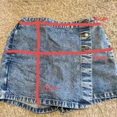 GUガールズスカート風半ズボン
