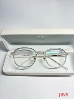 美品 JINS ジンズ 度付き眼鏡 UMF-22A-210-03 - メルカリ