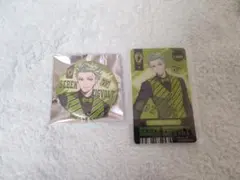 ツイステ　セベク　ユニオンバースデー　缶バッジ　アニメイト特典カード　セット