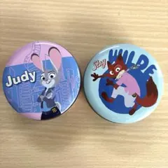 ズートピア2 プチキャン　ジュディ　ニック