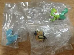ポケットモンスター しっぽみて！フィギュア3 キモリ、ワニノコ、デデンネ