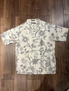 【極美品】ダニエルクレミュ シルク混 ペイズリー柄 アロハシャツ Mサイズのサムネイル