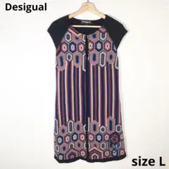 ☆美品☆Diagram ダイアグラム 半袖ワンピース sizeL