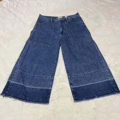 ZARA WOMAN♡デニムキュロットスカート