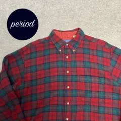 P2891 90s PENDLETON チェック　ウール　ボードシャツ