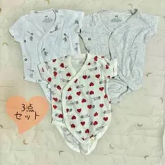 【3点セット】H&M ユニクロ ロンパース　60㎝
