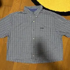 CHAPS チェック柄 半袖シャツ XLサイズのサムネイル