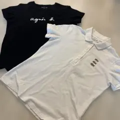 LACOSTE ラコステ ポロシャツ40& アニエスベーTシャツT3のサムネイル