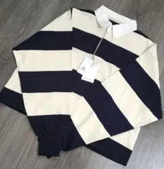 【新品未使用】MAYSON GREY 長袖ラガーシャツ　タグ付き