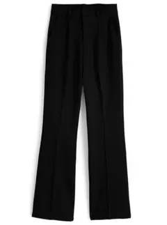 GRL センタープレスタックフレアパンツ[ru1366]