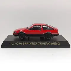 京商 トヨタ スプリンタートレノ AE86 レッド ブラック ツートン 1/64のサムネイル