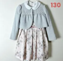 ☆CHOPIN アンティークローズプリントアンサンブル 130cm フォーマル