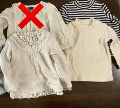 【値下げ】トップス冬物80〜90cm