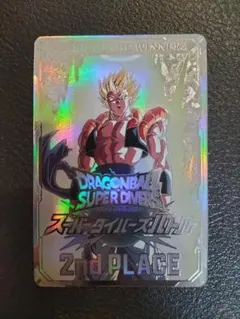 ドラゴンボールスーパーダイバーズ 2nd PLACE 賞状風カード