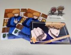 アニメ漫画 ブルーロック 國神 錬介 カード ミニアクスタ(千切豹馬付き)