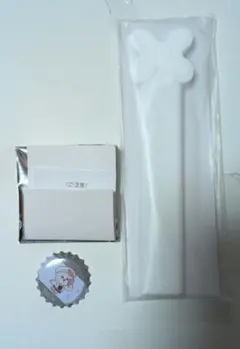 niziU アヤカ　ネームバッジ&うちわグリップカバー