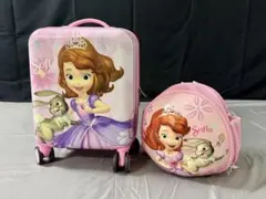 ディズニー ソフィア 子供用 キャリーケース ＆ リュック セット ピンク