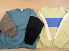 裏起毛　トレーナー　120 2枚セット