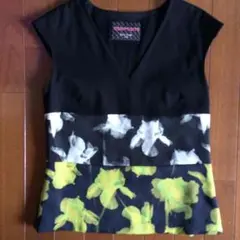ポールスミス BLACK カットソー 花柄 シフォンのサムネイル