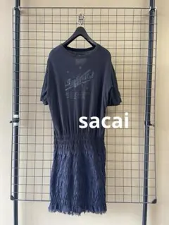 sacai サカイ Specially! ドッキング カットソーワンピースのサムネイル