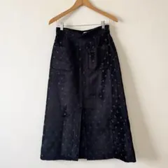 IENA LA BOUCLE モールジャガード Aラインスカート