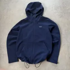 Patagonia パタゴニア マウンテンパーカー ドローコード 青