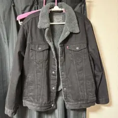 Levi's ブラック デニムジャケット L