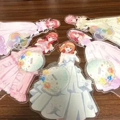 五等分の花嫁　五つ子より愛をこめて　一番くじ　ビッグアクリスタンド5セット