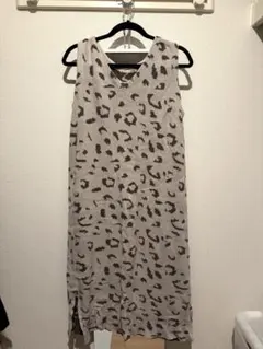 ジェラピケ　豹柄　ルームウェア　スカート