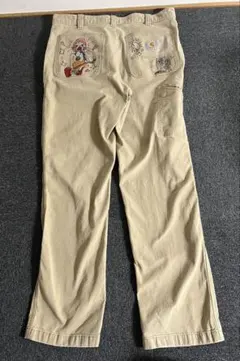 Carhartt カーハート　リメイク　ペインターパンツ　ベージュW34L34