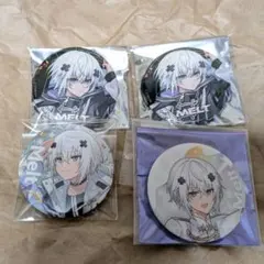 メルト・ダ・テンシ 缶バッジ等身 4個セット