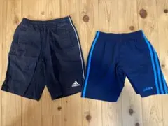 アディダス　ハーフパンツ　セット　130 140