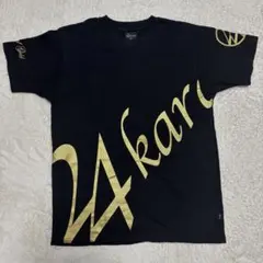 【即購入可】24karats/ロゴTシャツ/ブラック