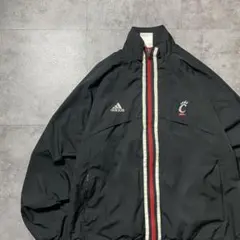 00's adidas　アディダス　刺繍パフォーマンスロゴ　ナイロンジャケット