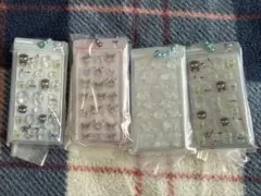 匿名配送 サンリオ ボンボンドロップシール ミニチュアチャーム 4個セット