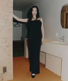 ANDRESD double cross all in one dress