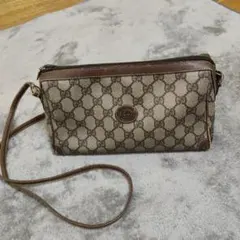 OLD GUCCI GGスプリーム PVC レディース ポーチ 9231 - メルカリ