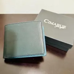 【未使用】栃木レザー　二つ折り財布