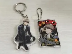 銀魂 沖田総悟 アクリルキーホルダー 2点セット