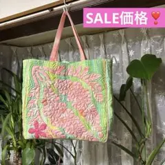SALE価格❣️ハワイアンキルト❣️トートバック❣️ 両面モチーフあり