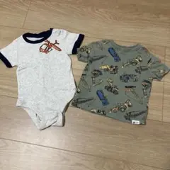 GAP ヘリコプター12Mと建設車両18Mのベビー服セット